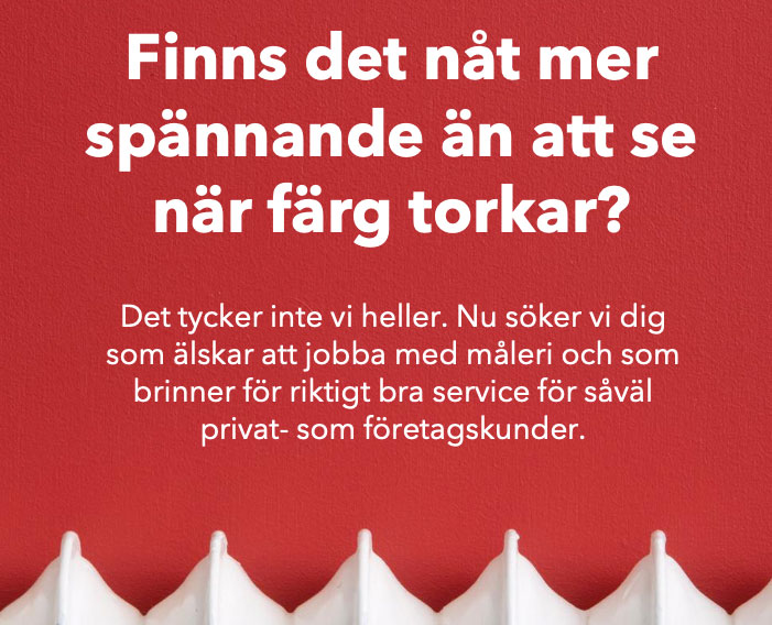 Röd bakgrund med färg Älskar du att se färg torkar?